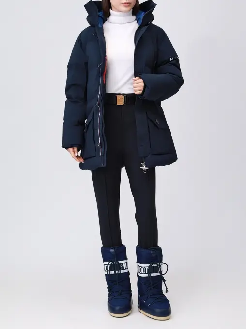 Пуховик однотонный VARS NIVOSE