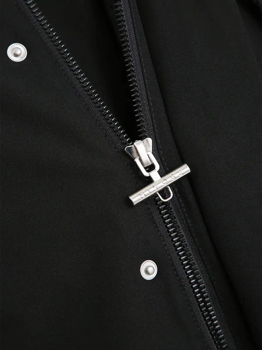 Пуховик однотонный THOLLON