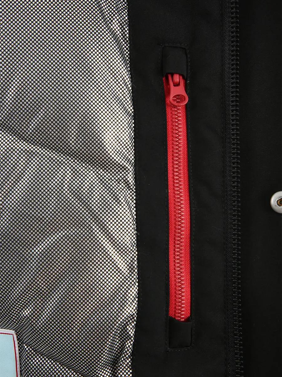 Пуховик однотонный THOLLON