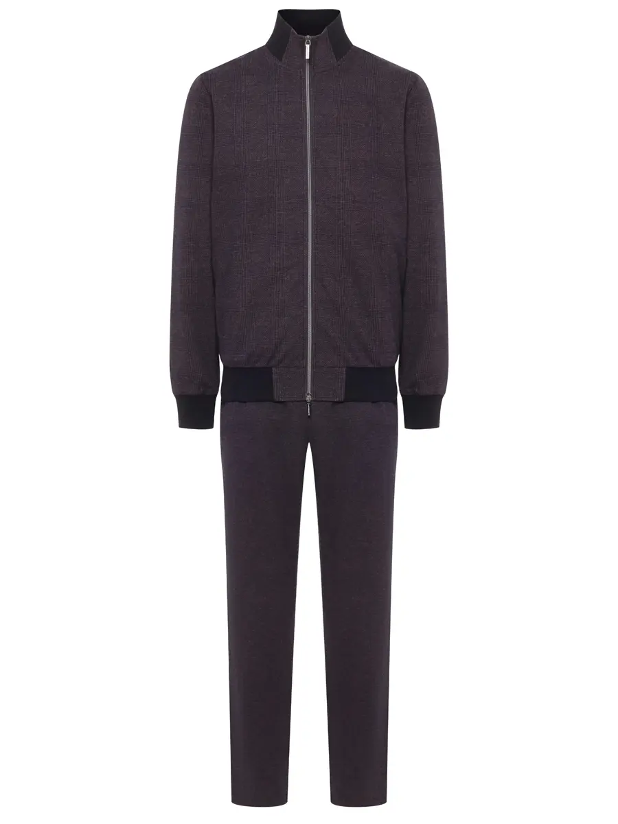 Костюм из шерсти и хлопка