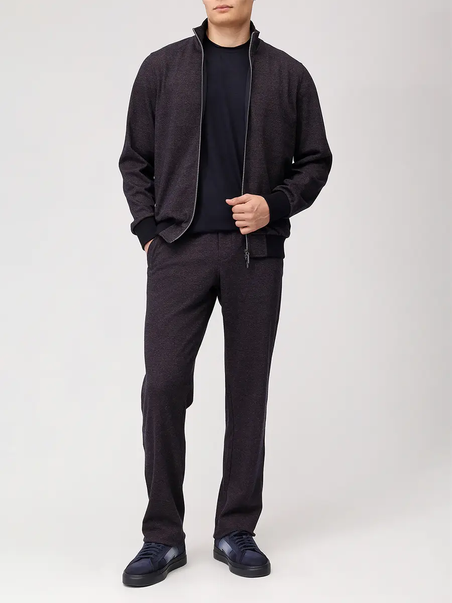 Костюм из шерсти и хлопка