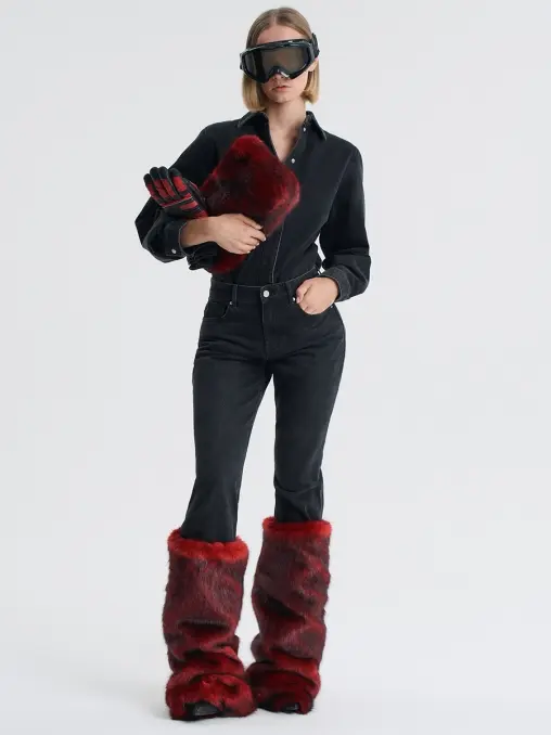 Сумка из меха Zizou FASHION REBELS