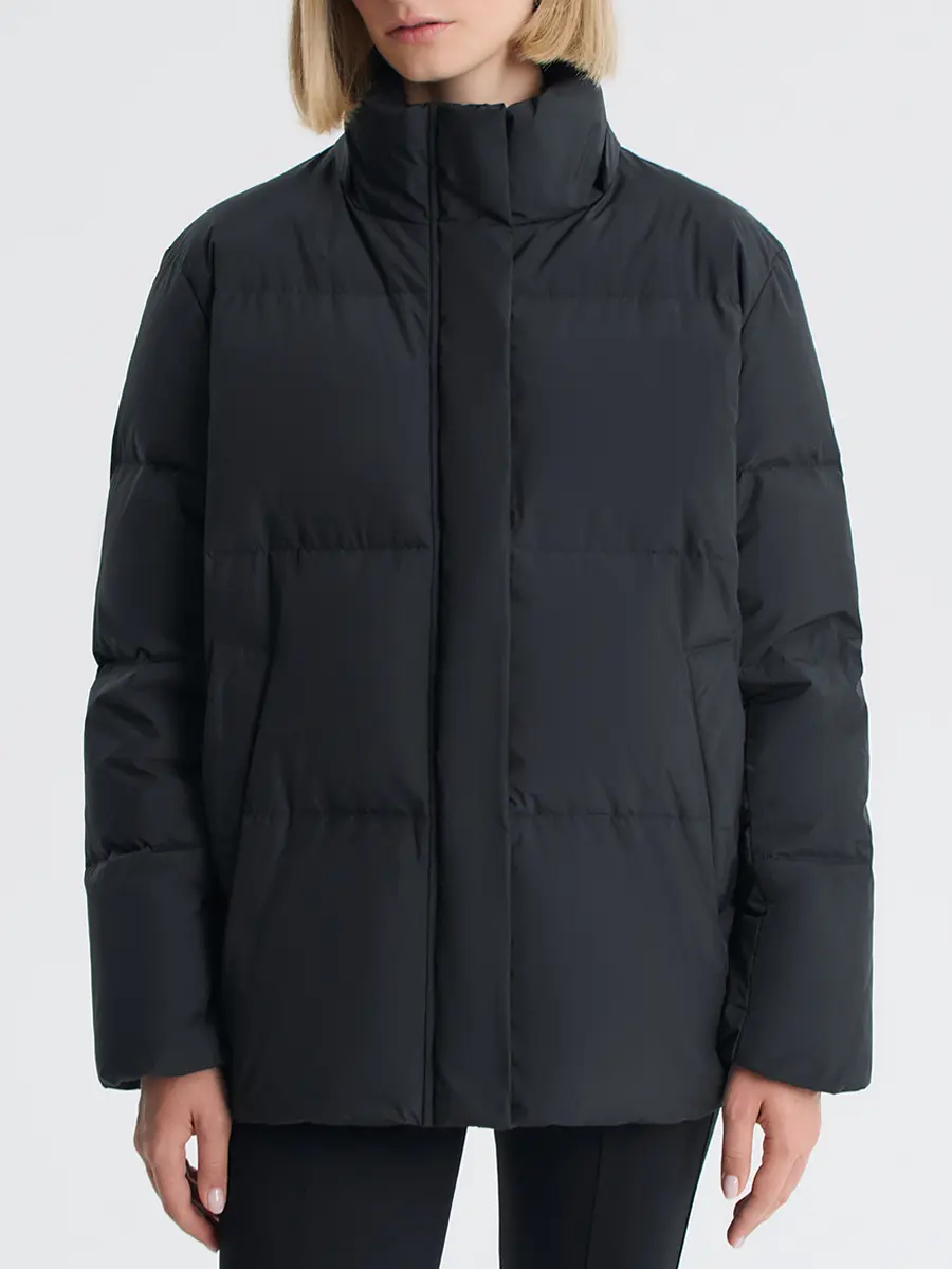 Пуховик однотонный Maggie