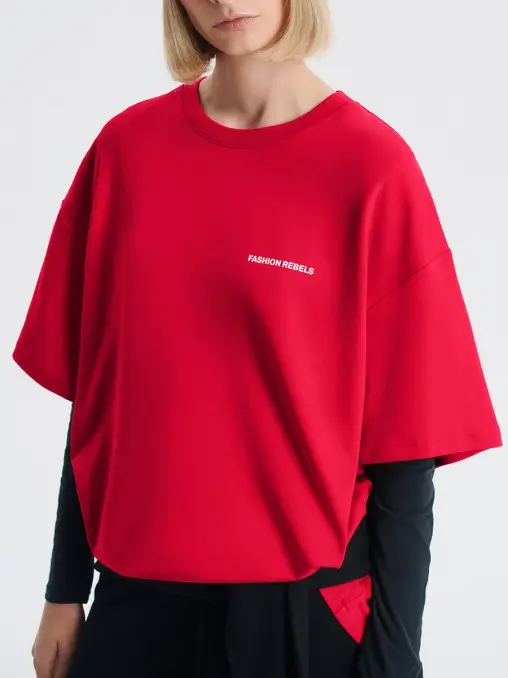 Футболка хлопковая Rita FASHION REBELS