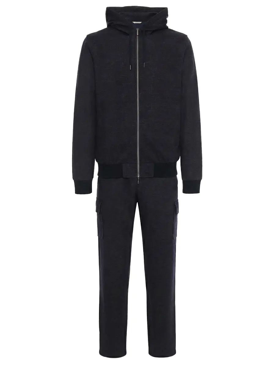 Костюм из шерсти и хлопка