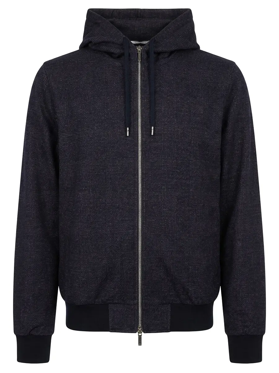 Костюм из шерсти и хлопка