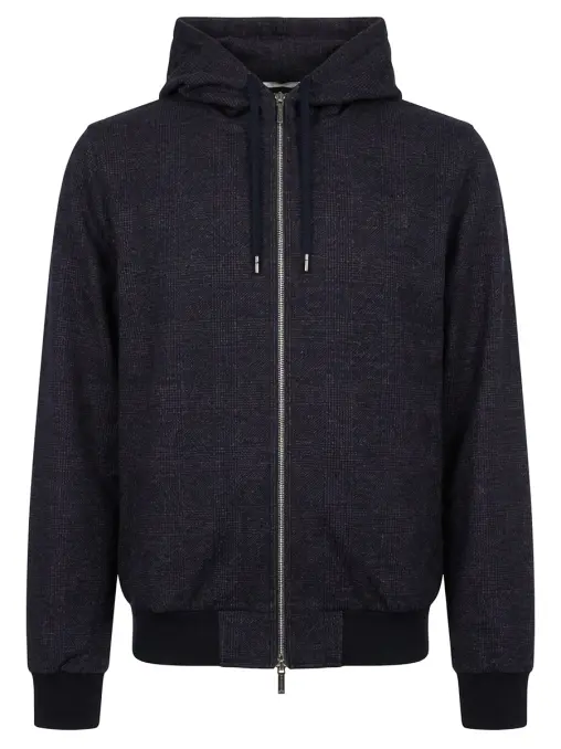 Костюм из шерсти и хлопка CAPOBIANCO