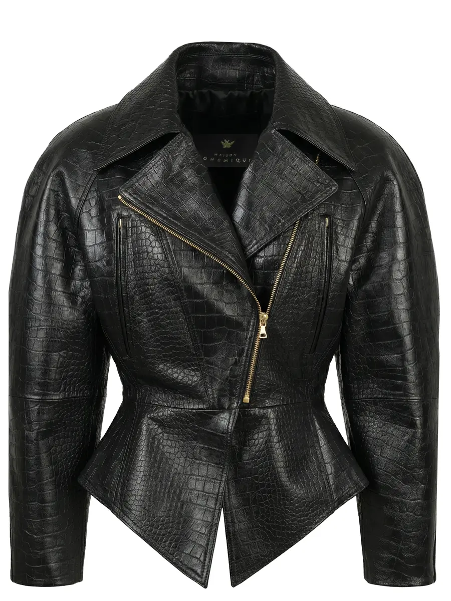 Куртка кожаная