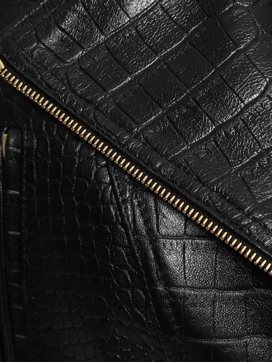 Куртка кожаная