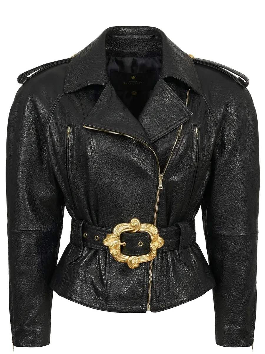 Куртка кожаная