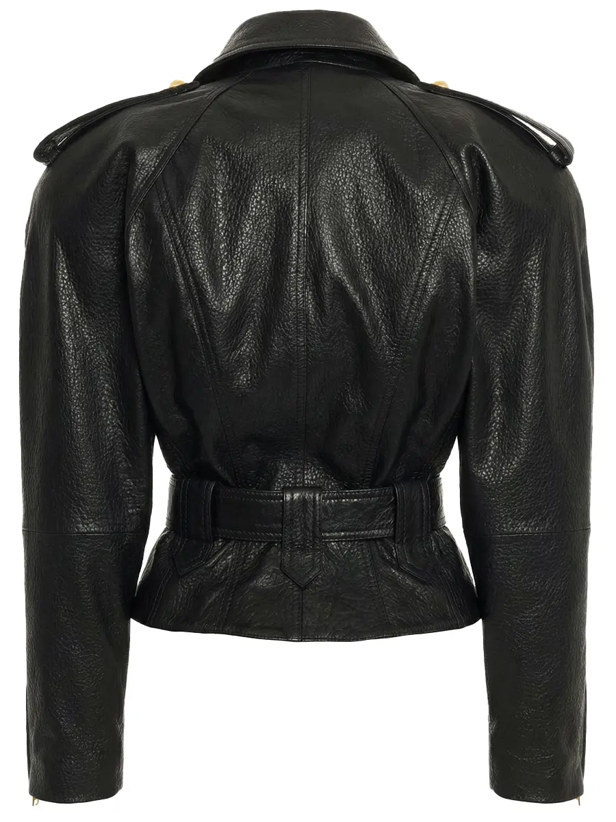 Куртка кожаная