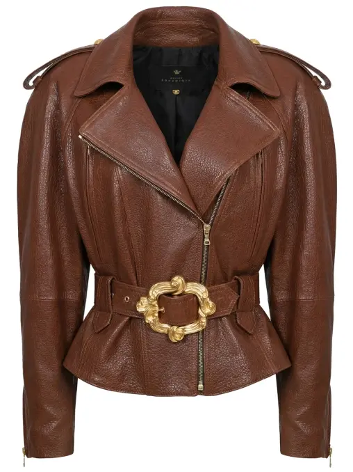 Куртка кожаная MAISON BOHEMIQUE