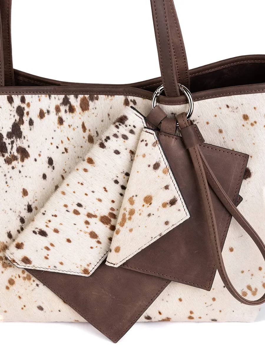 Шоппер M Даппл кожаный