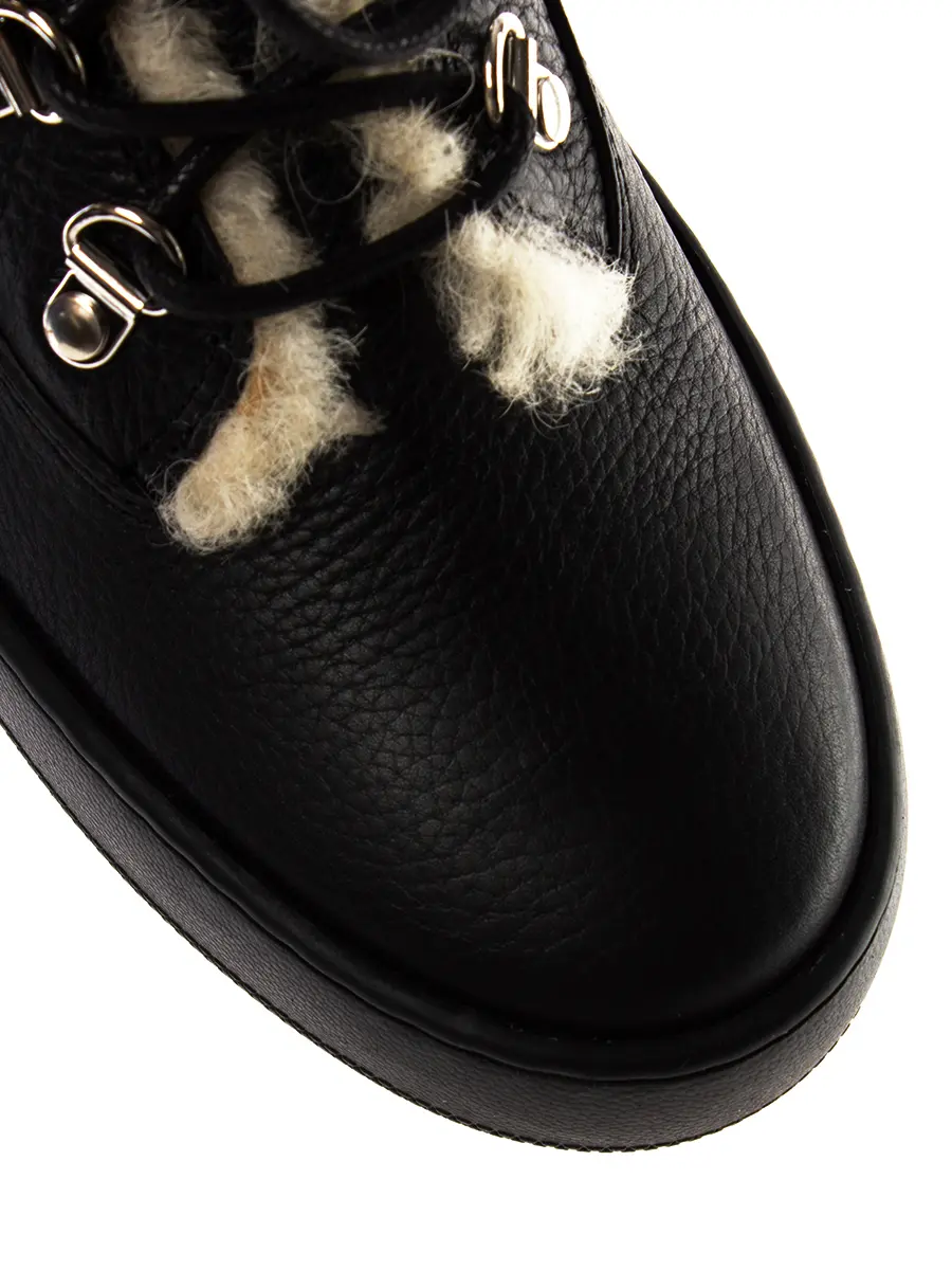 Ботинки кожаные