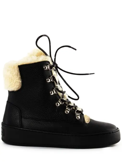 Ботинки кожаные SERGIO ROSSI