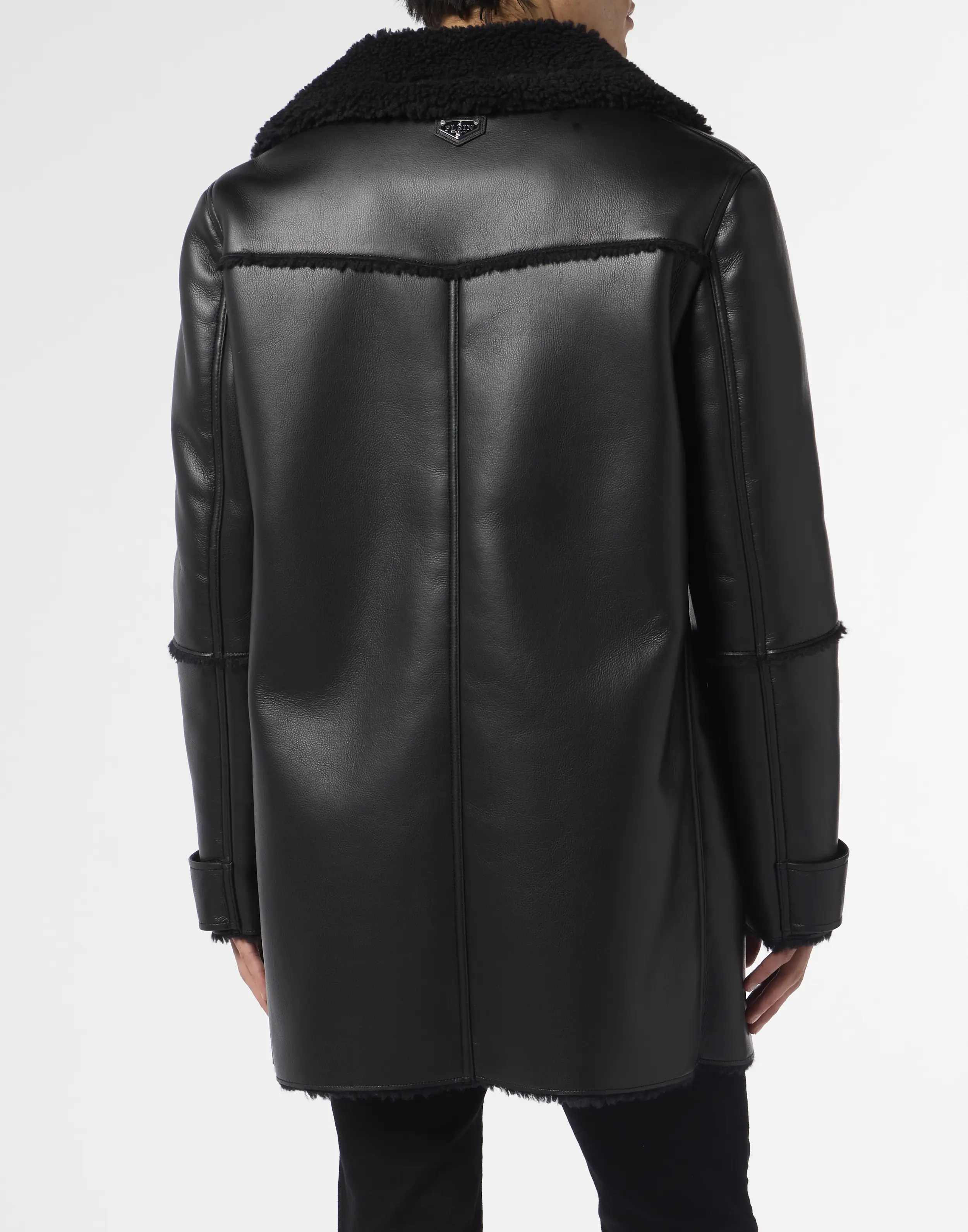 Дубленка из экокожи