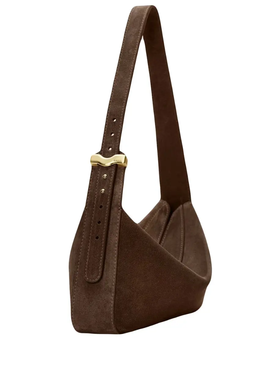 Сумка замшевая Banana Suede Chocolate