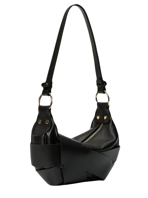 Сумка кожаная Vale Ultra Black MISA BAGS