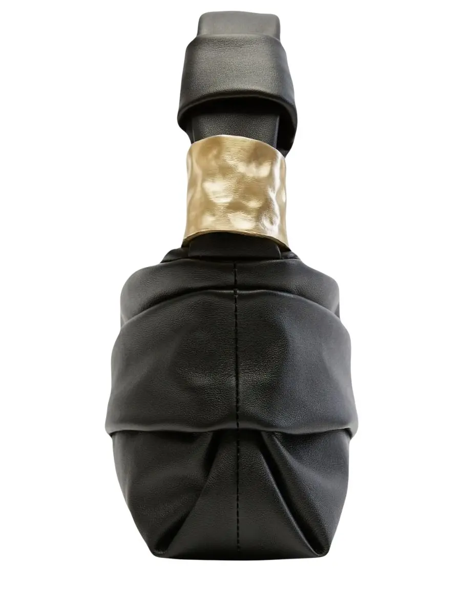 Сумка кожаная Oups Ultra Black