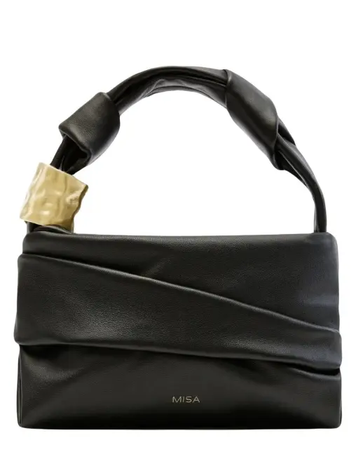 Сумка кожаная Oups Ultra Black MISA BAGS