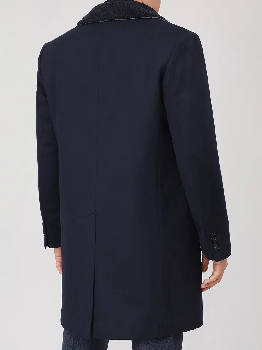 Пальто шерстяное