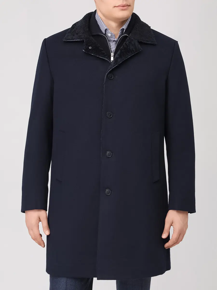 Пальто шерстяное