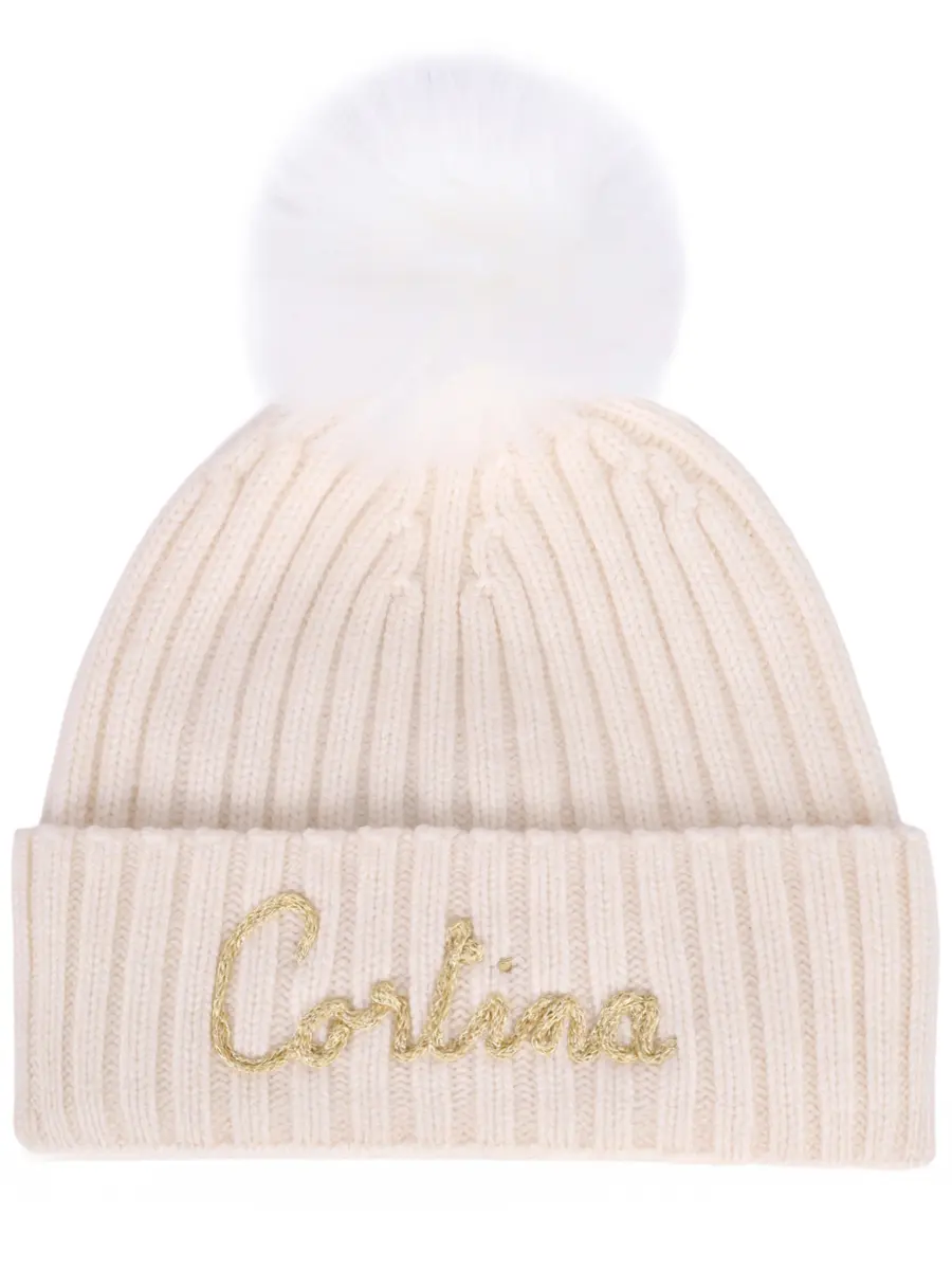 Шапка из шерсти и вискозы