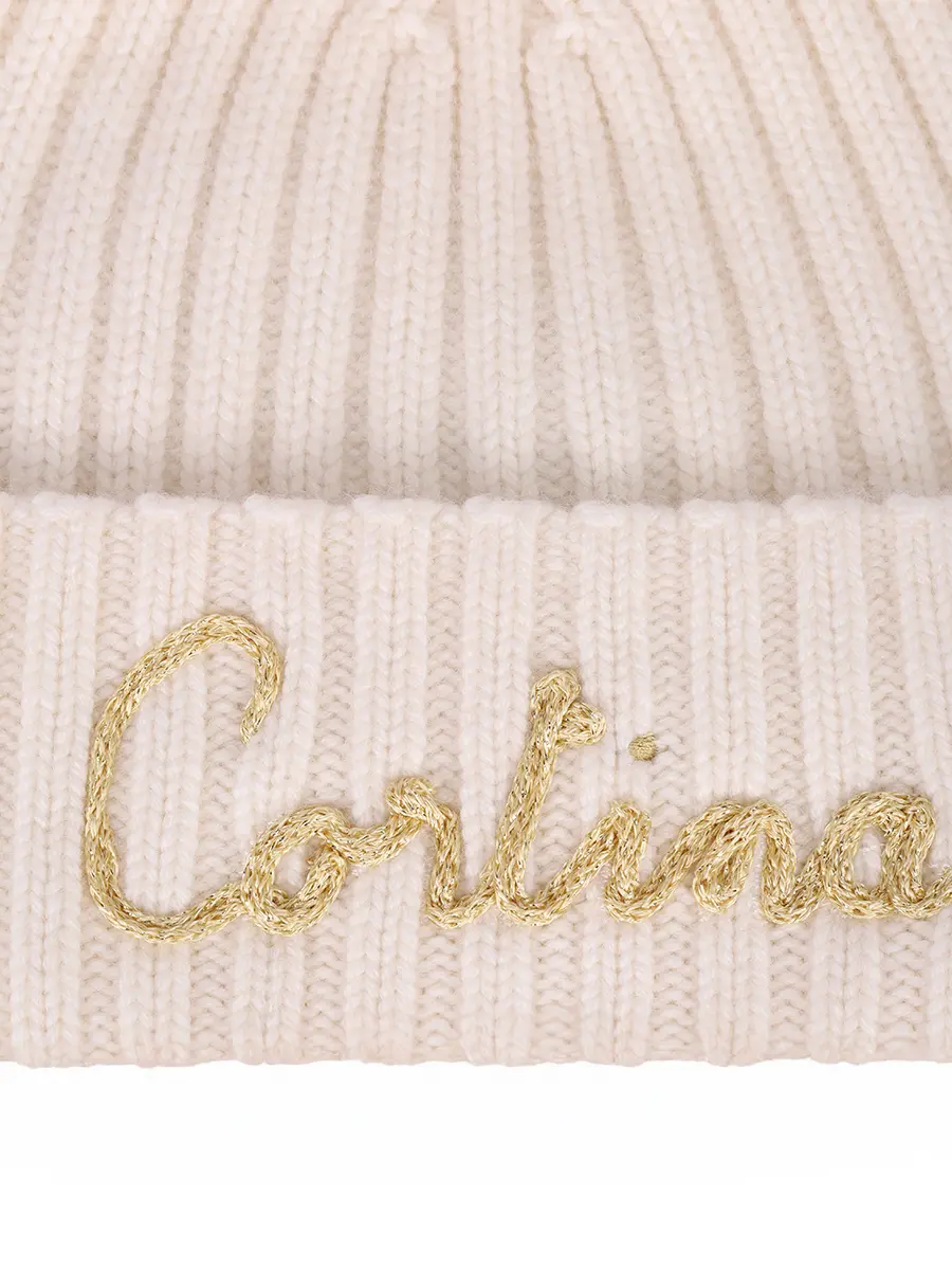 Шапка из шерсти и вискозы