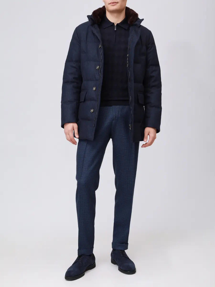 Брюки шерстяные