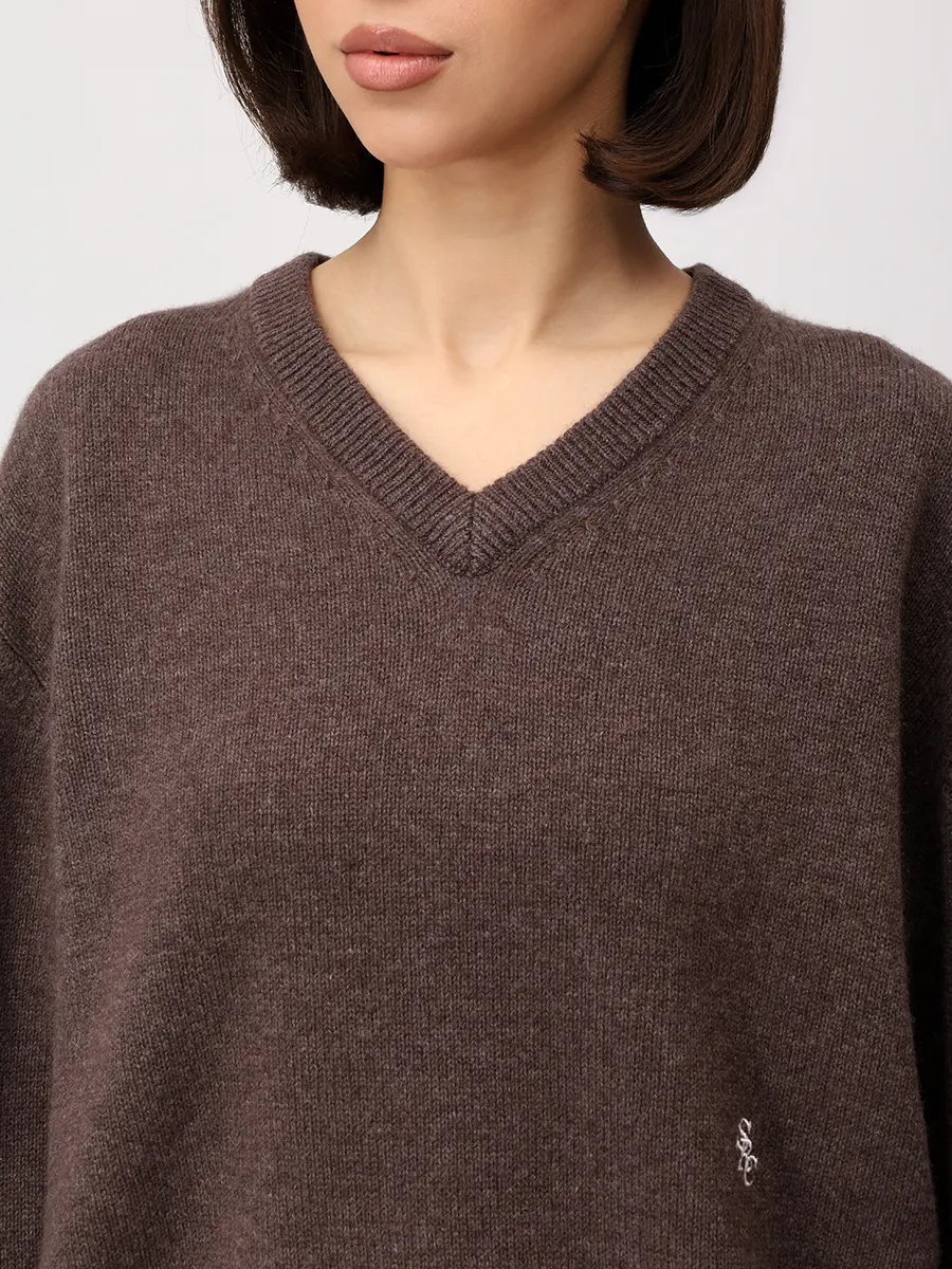 Пуловер кашемировый