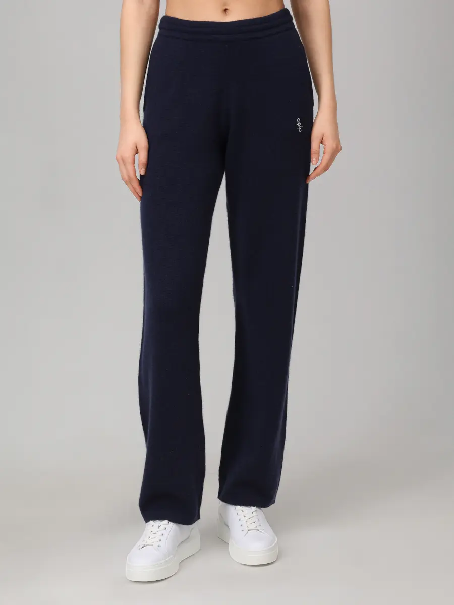 Брюки из кашемира и шерсти