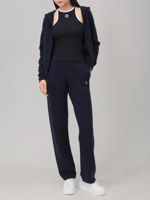 Брюки из кашемира и шерсти SPORTY & RICH