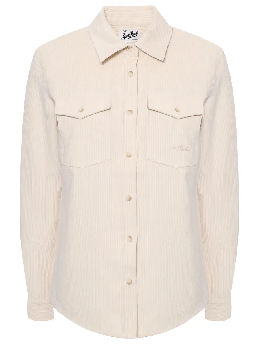 Рубашка вельветовая