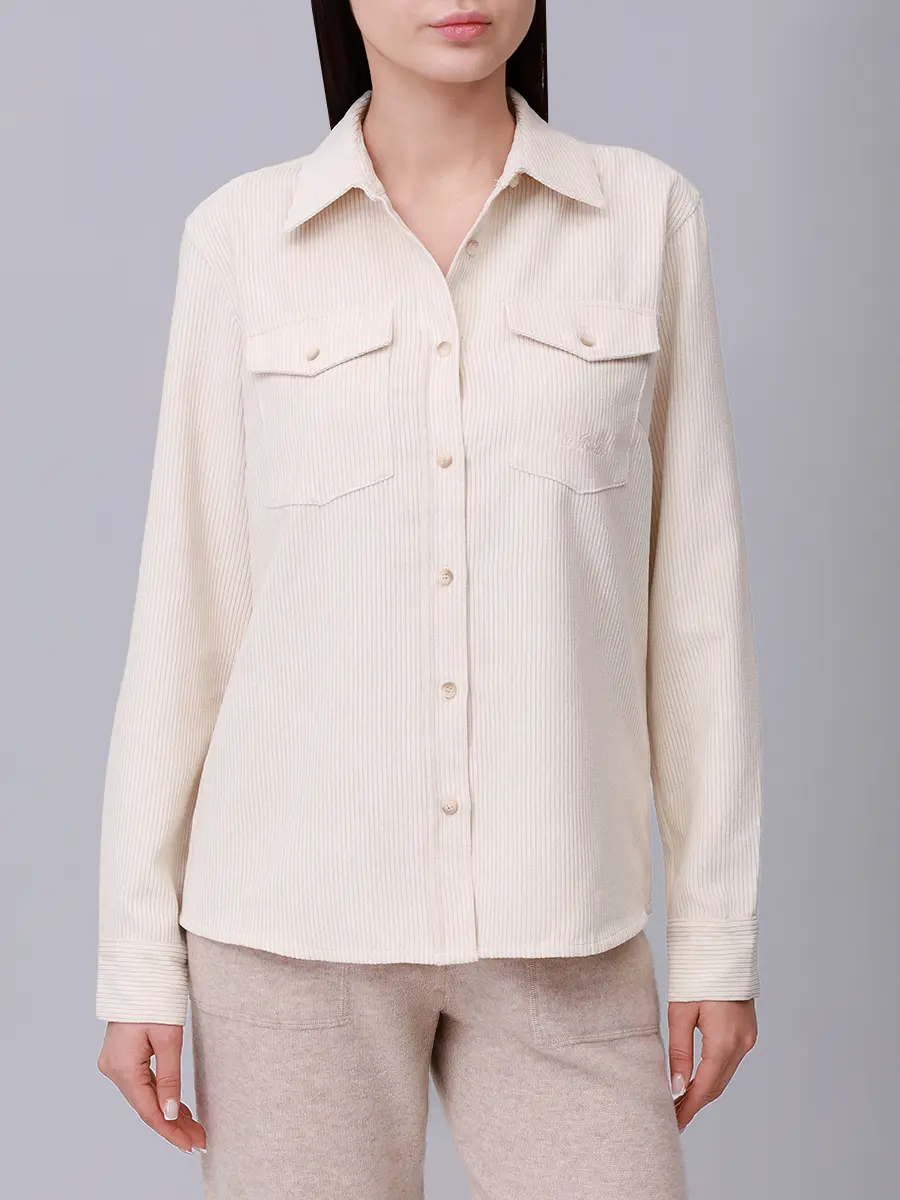 Рубашка вельветовая