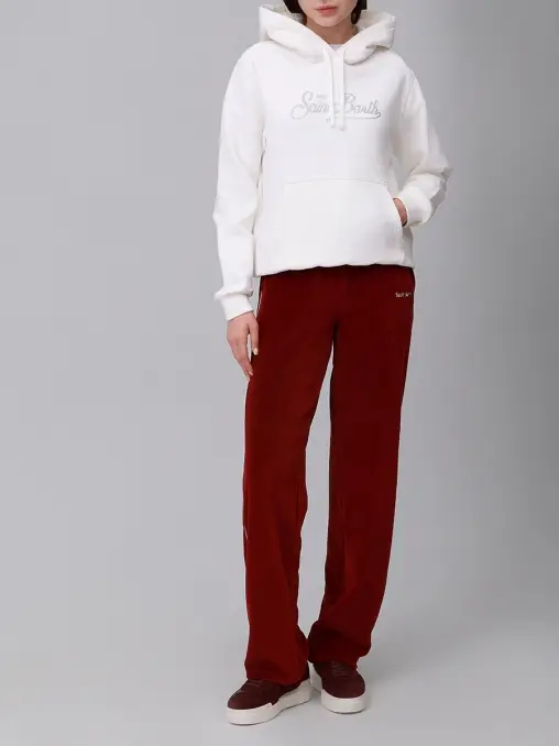 Худи хлопковое MC2 SAINT BARTH