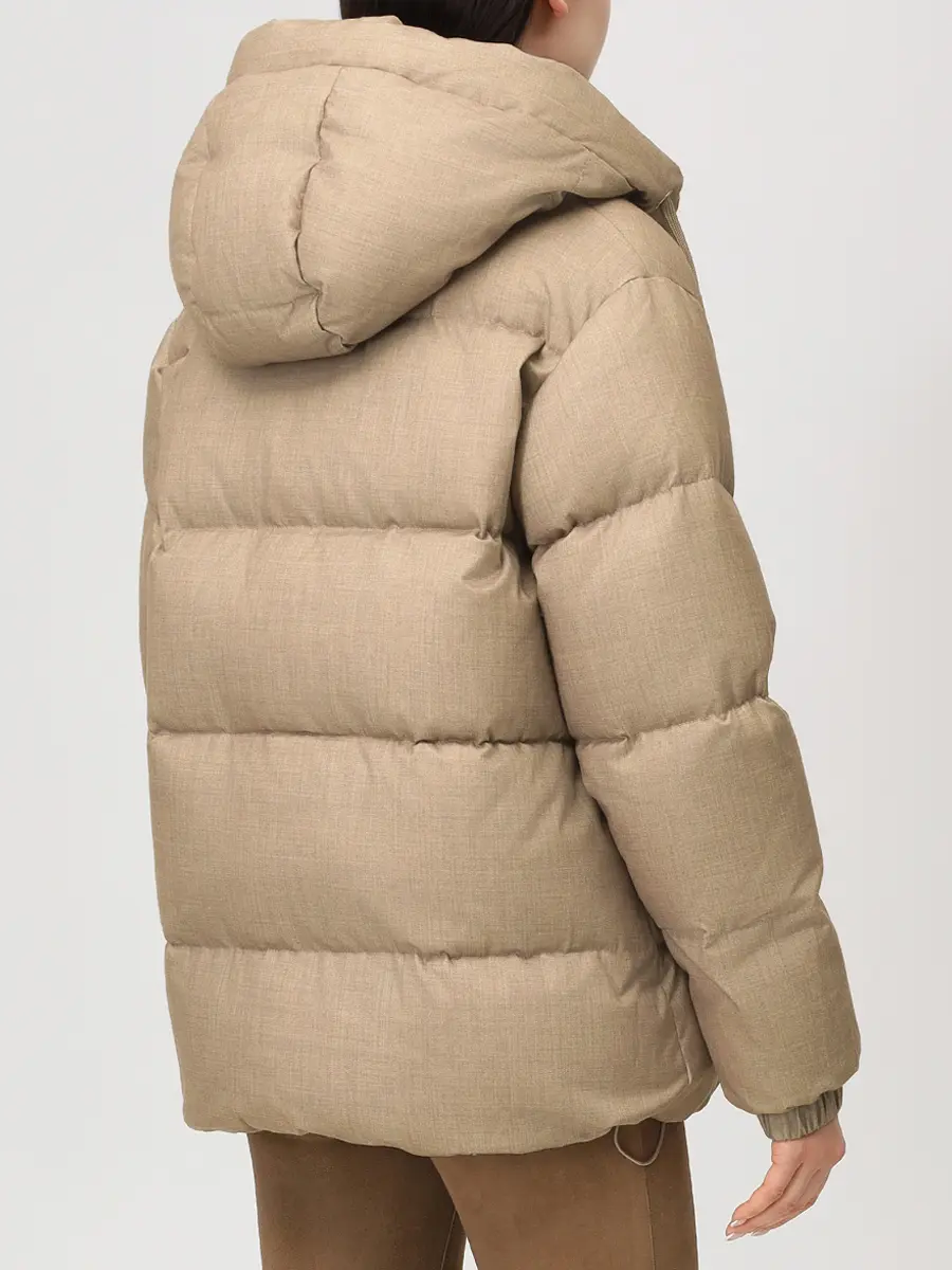 Пуховик стеганый