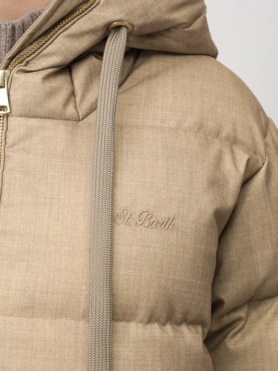 Пуховик стеганый