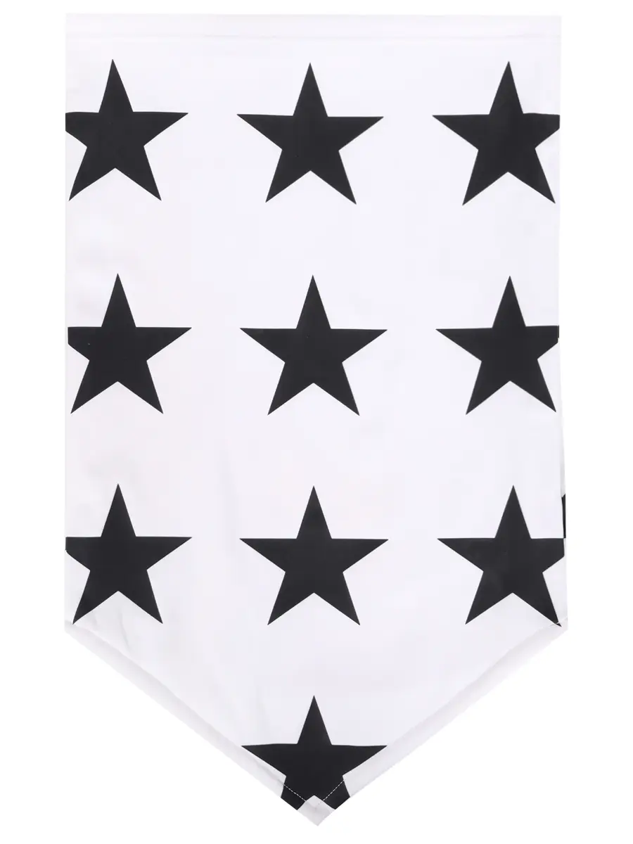 Шарф-хомут с принтом