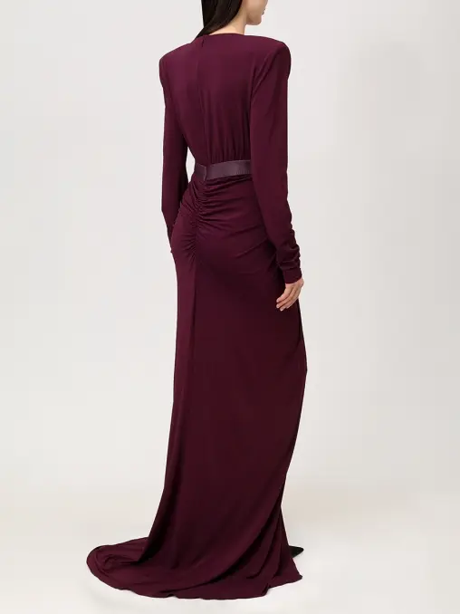 Платье из вискозы ZUHAIR MURAD