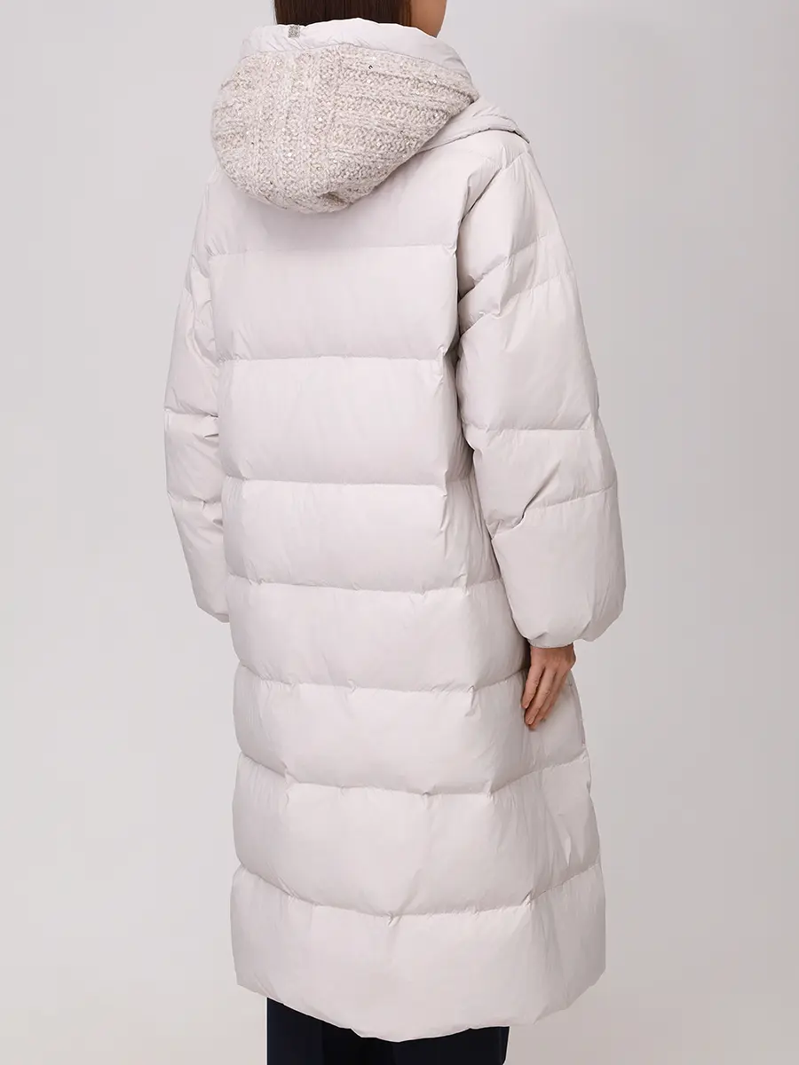 Пуховик стеганый