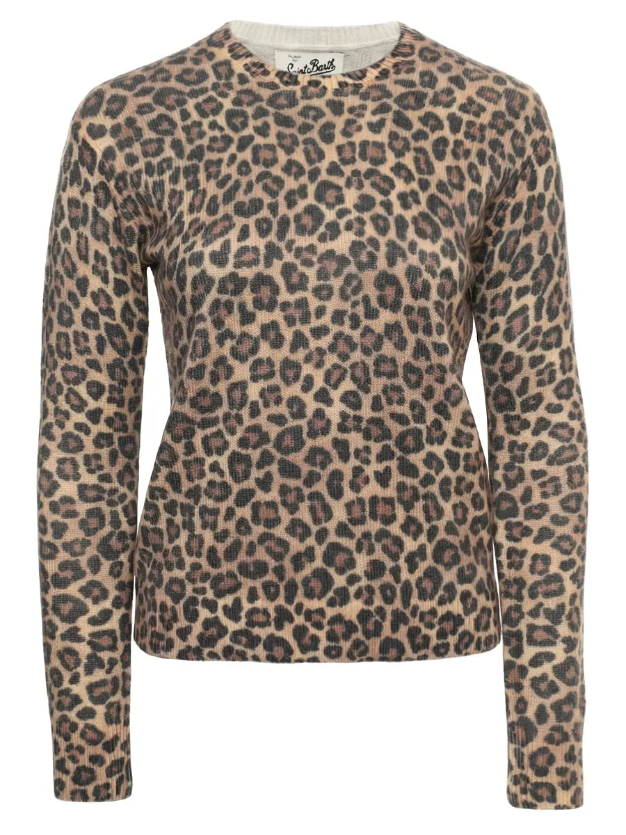 Джемпер из шерсти и вискозы