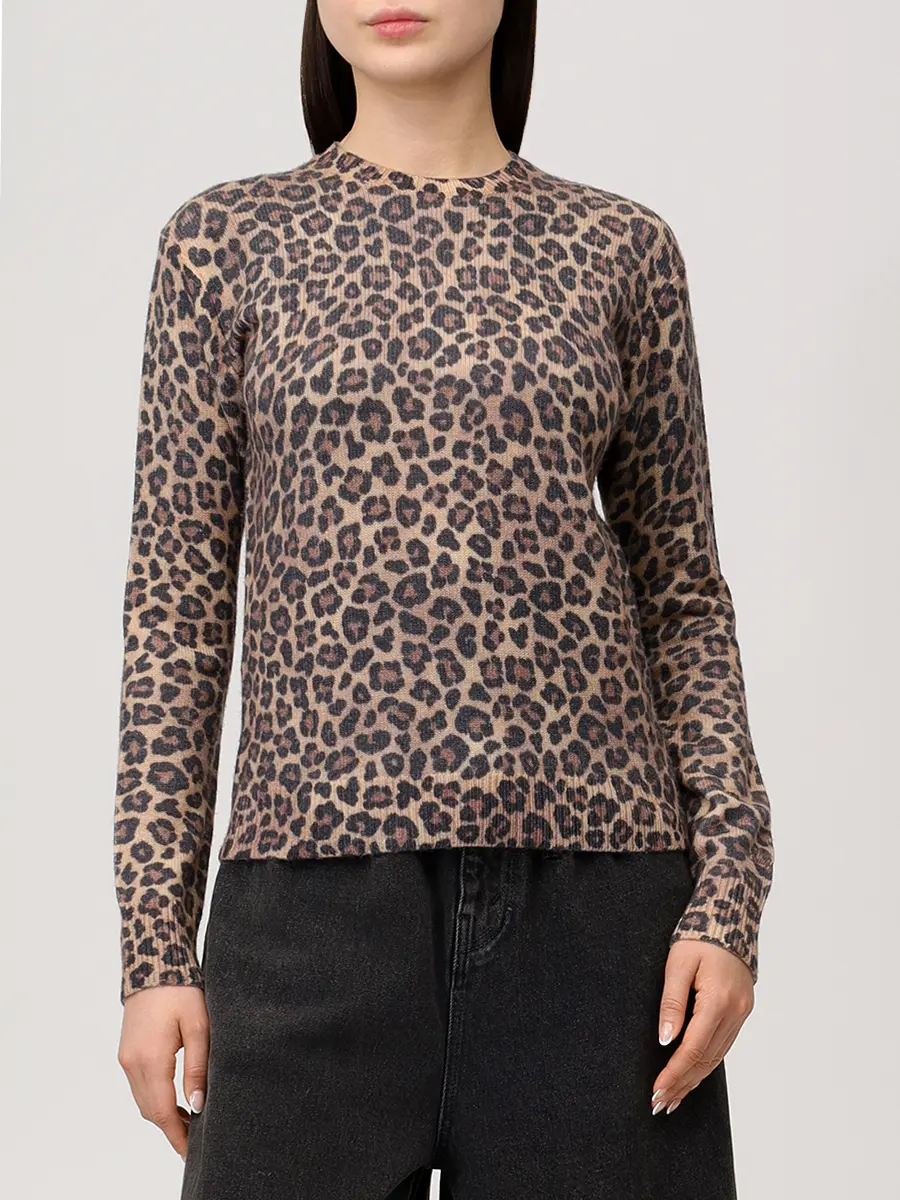 Джемпер из шерсти и вискозы