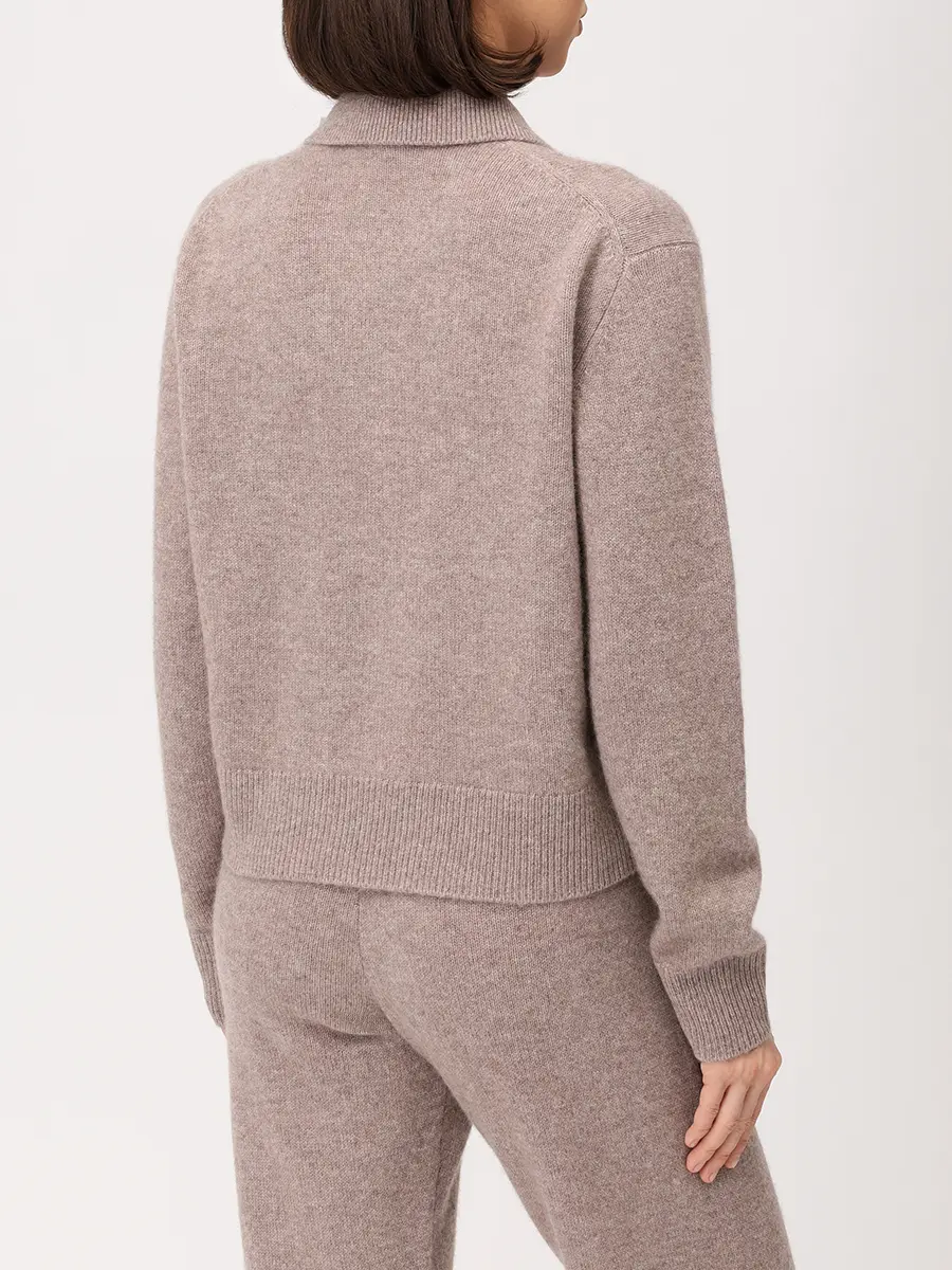 Поло из кашемира и шерсти