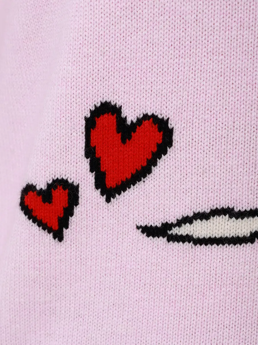 Джемпер из шерсти и вискозы