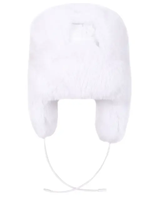 Шапка из экомеха Fluffy GOLDBERGH