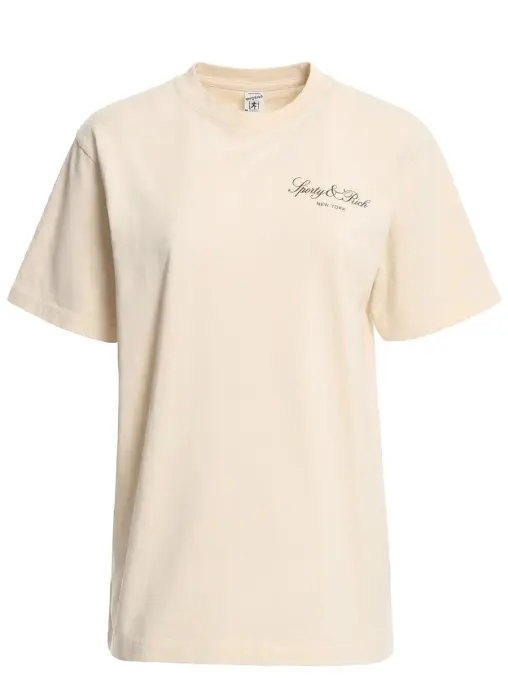 Футболка хлопковая SPORTY & RICH