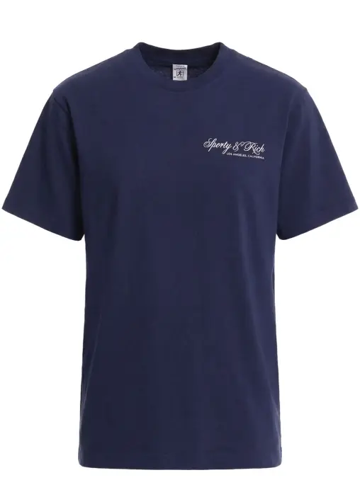 Футболка хлопковая SPORTY & RICH