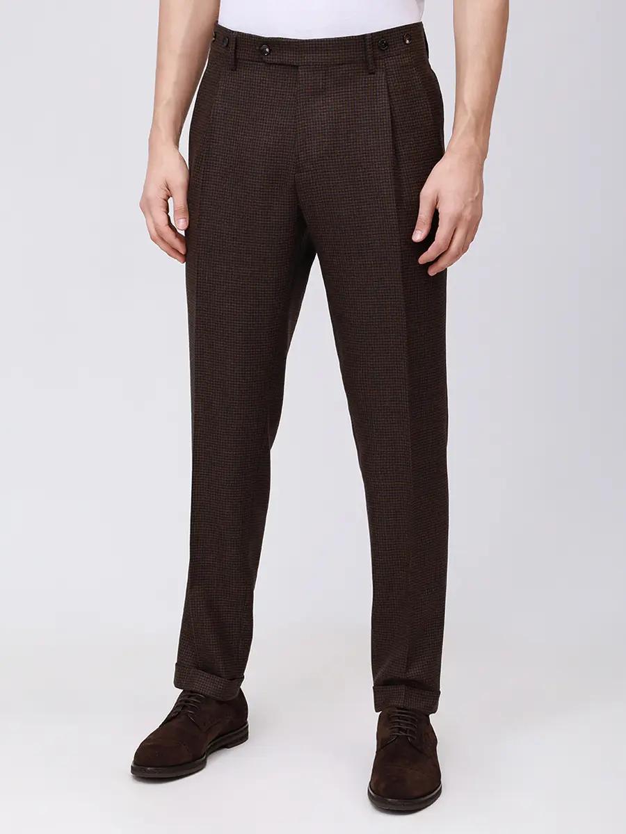 Брюки шерстяные