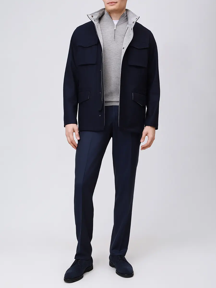 Брюки шерстяные