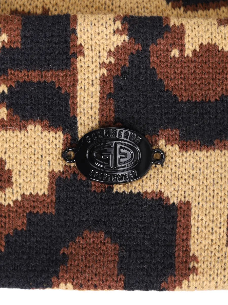 Шапка с принтом